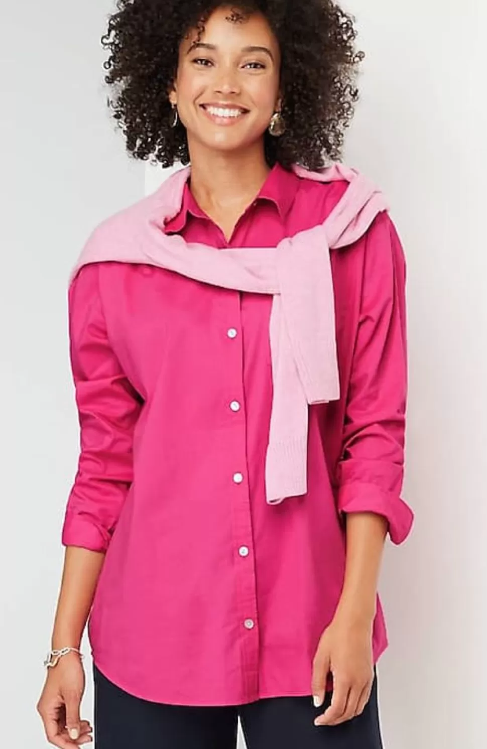 Button-Front Relaxed Tunic | Jjill | J.Jill Flash Sale