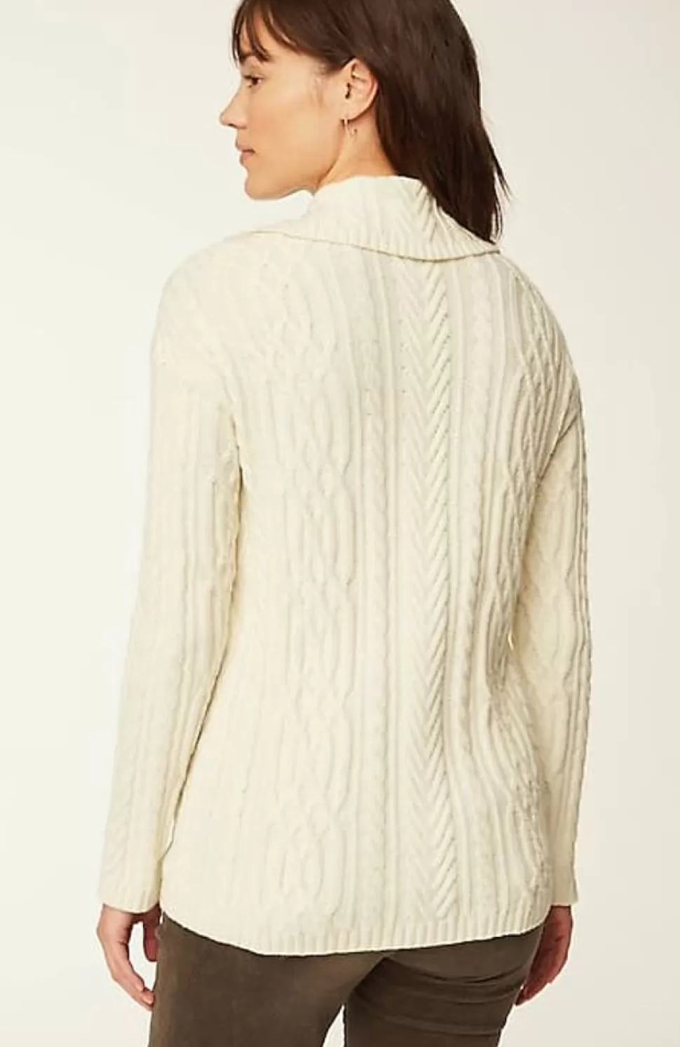 Cabled Polo Sweater | Jjill | J.Jill Clearance