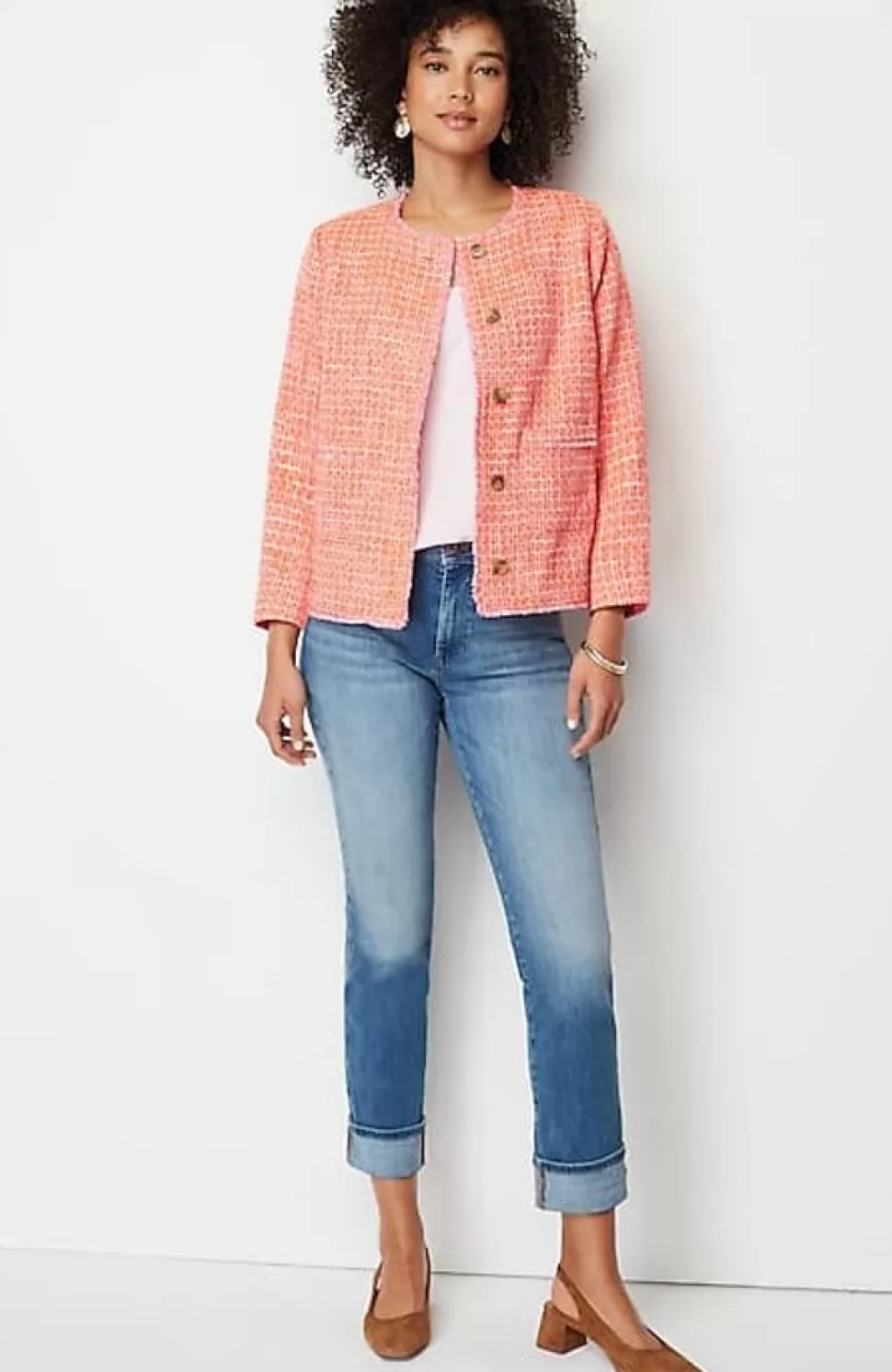 Dahlia Tweed Jacket | Jjill | J.Jill Hot