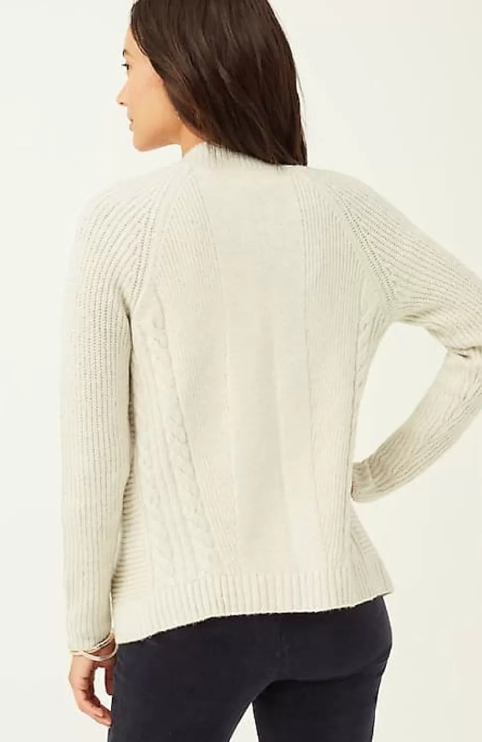 Draped-Front Textured Cardi | Jjill | J.Jill Online