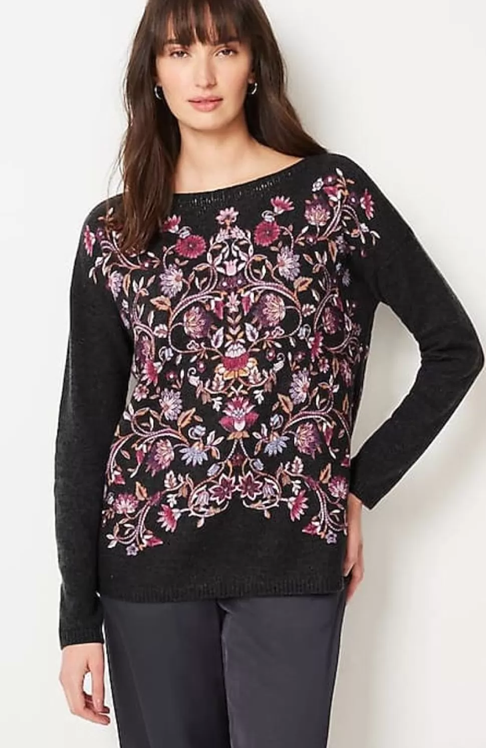 Enchanted Florals Sweater | Jjill | J.Jill Best Sale