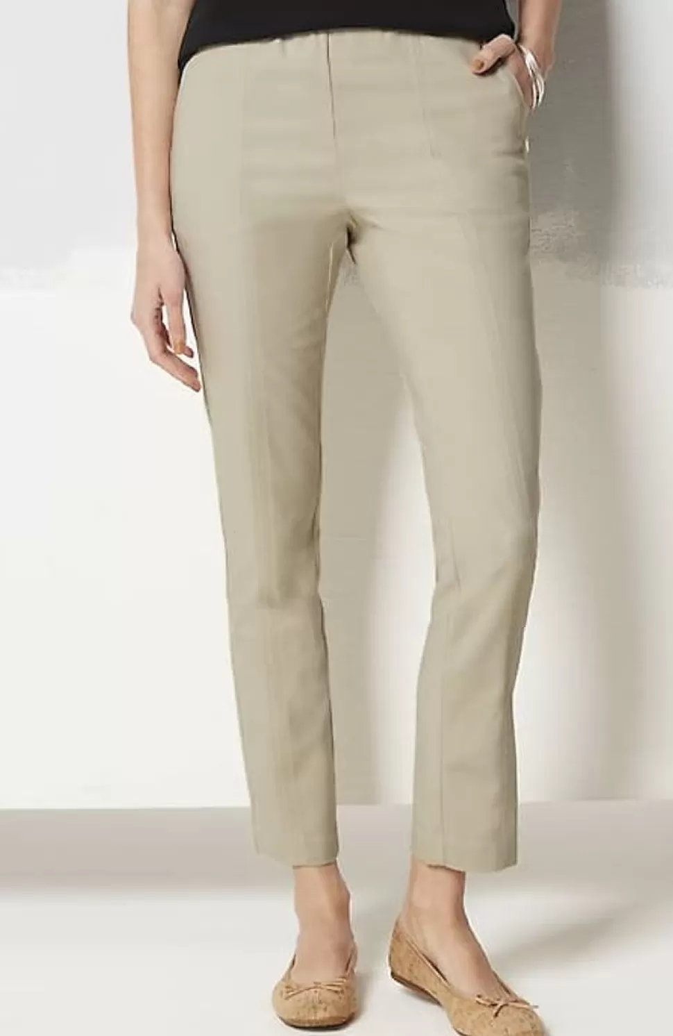 Essential Cotton-Stretch Pants | Jjill | J.Jill Best