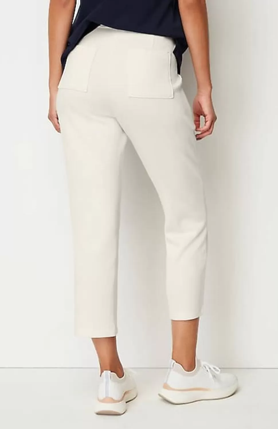 Fit Sleek Double-Knit Seamed Crops | Jjill | J.Jill Discount