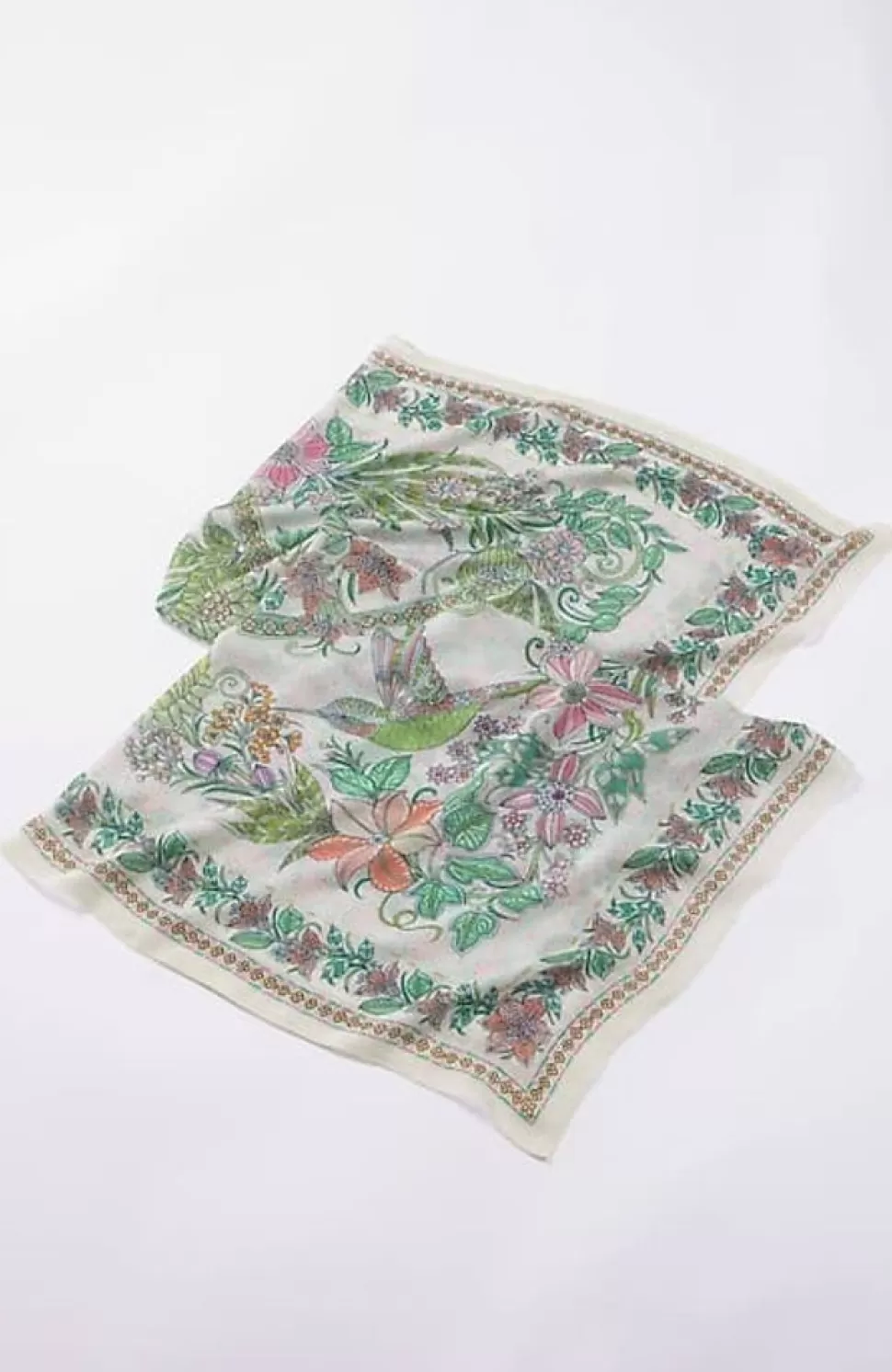 Garden-Scene Square Scarf | Jjill | J.Jill Store