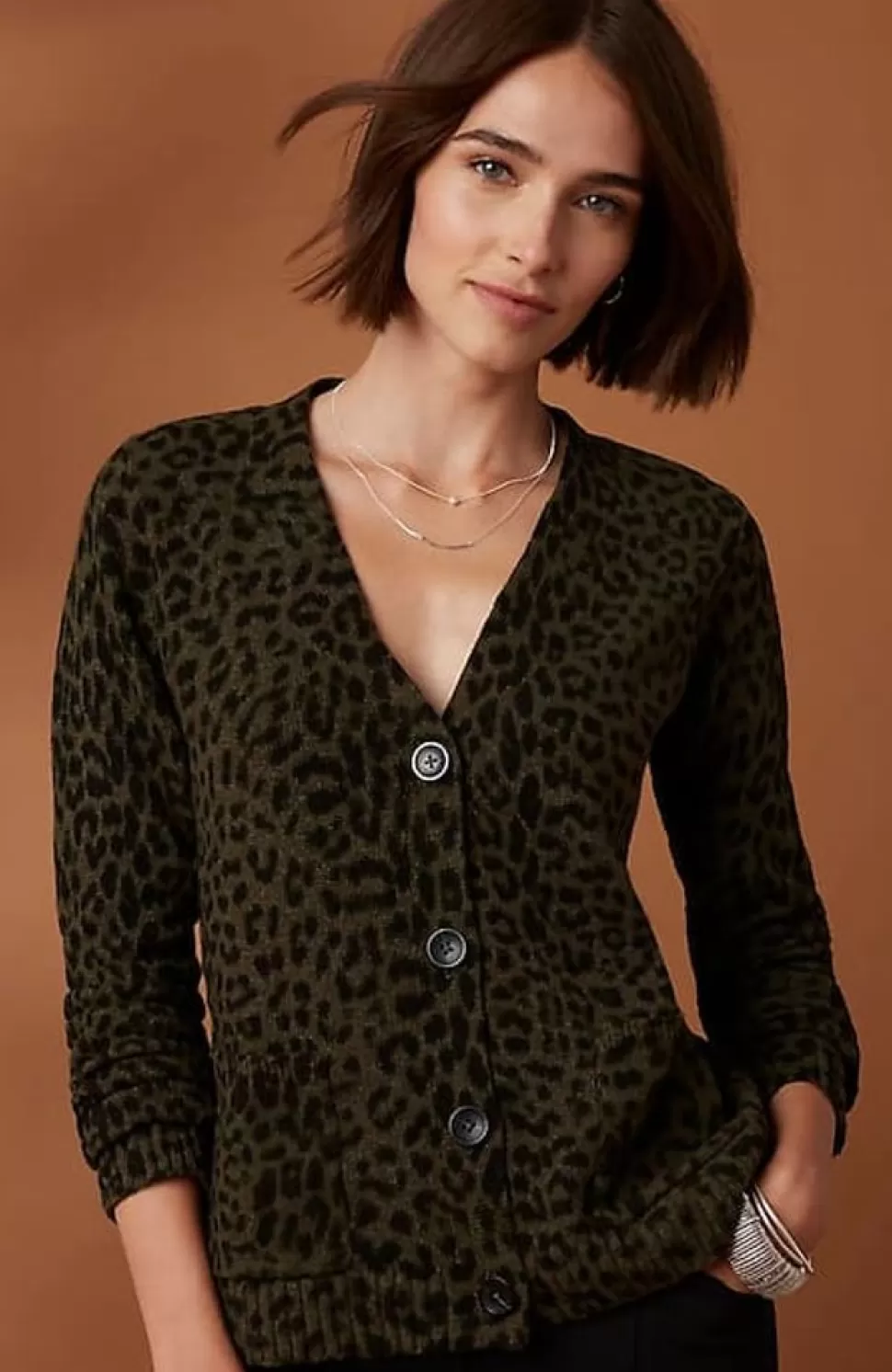 Leopard-Printed Cardi | Jjill | J.Jill Cheap