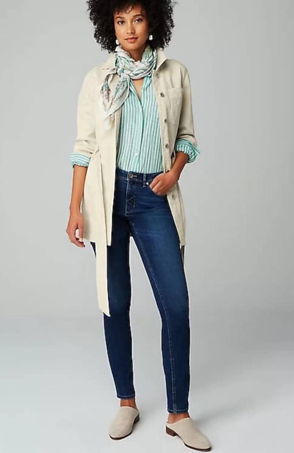 Long Modern Utility Jacket | Jjill | J.Jill Store