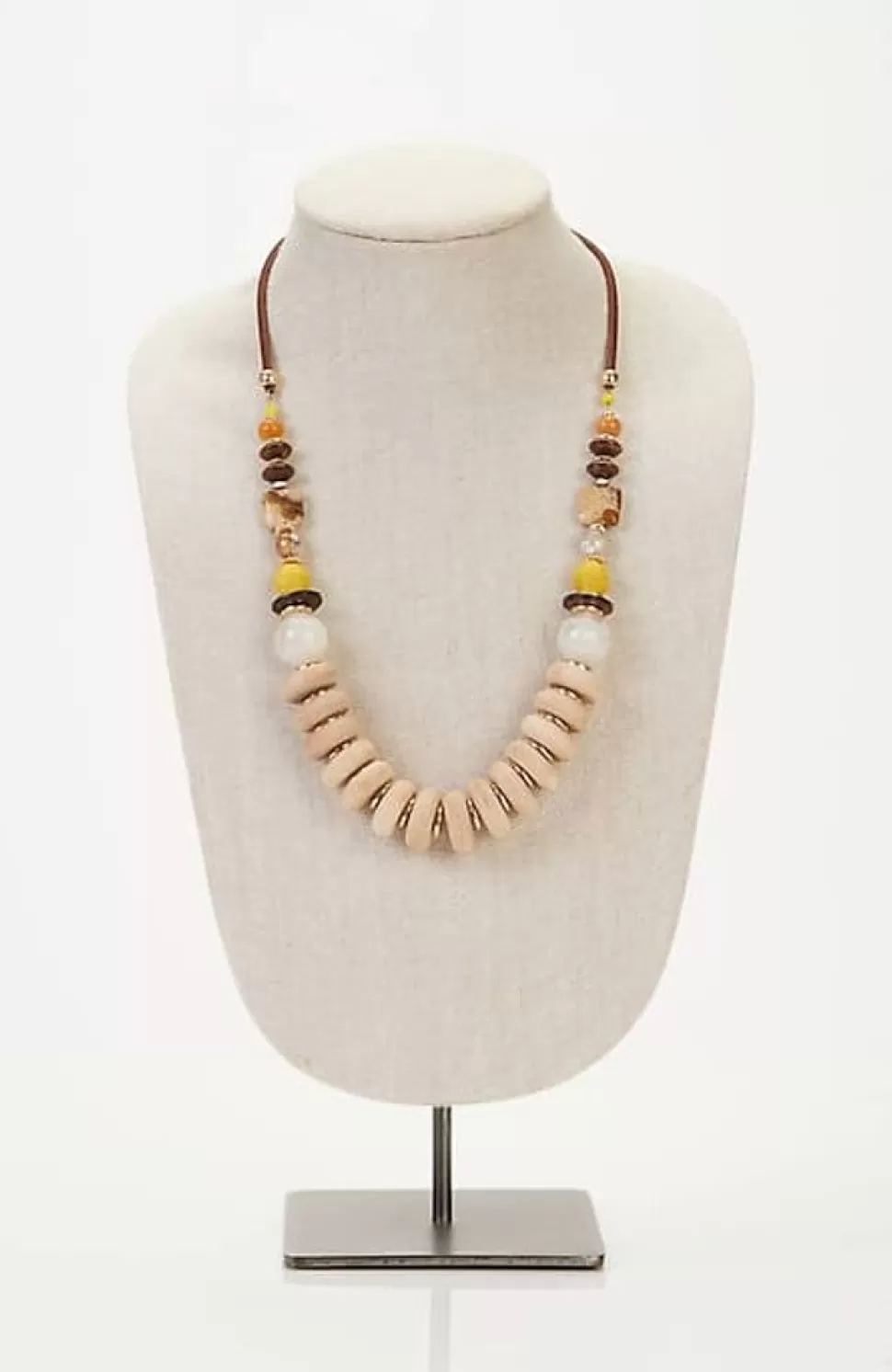 Lush Gardens Mixed-Materials Necklace | Jjill | J.Jill Cheap