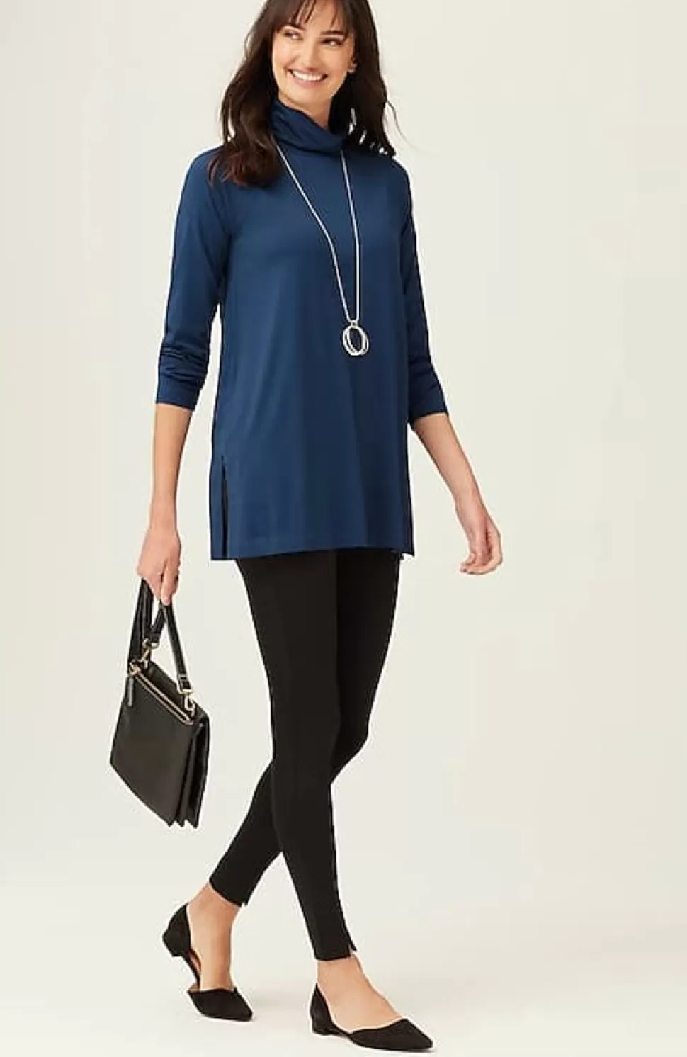 Luxe Supima® Everyday Turtleneck Tunic | Jjill | J.Jill Best Sale