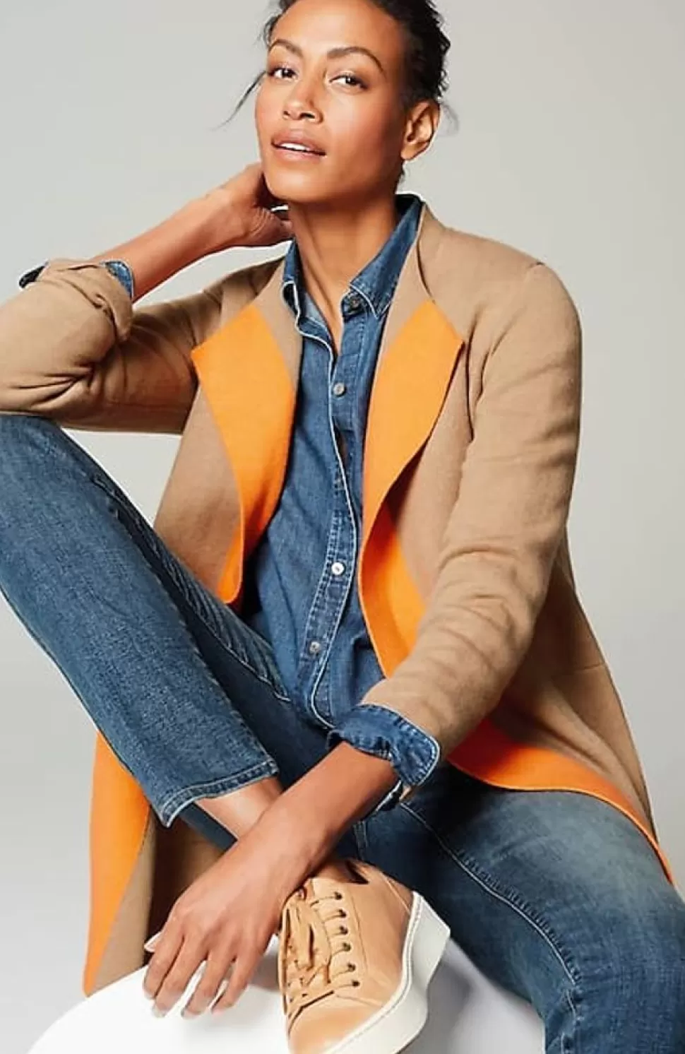 Majestic Color-Blocked Cardi | Jjill | J.Jill Best