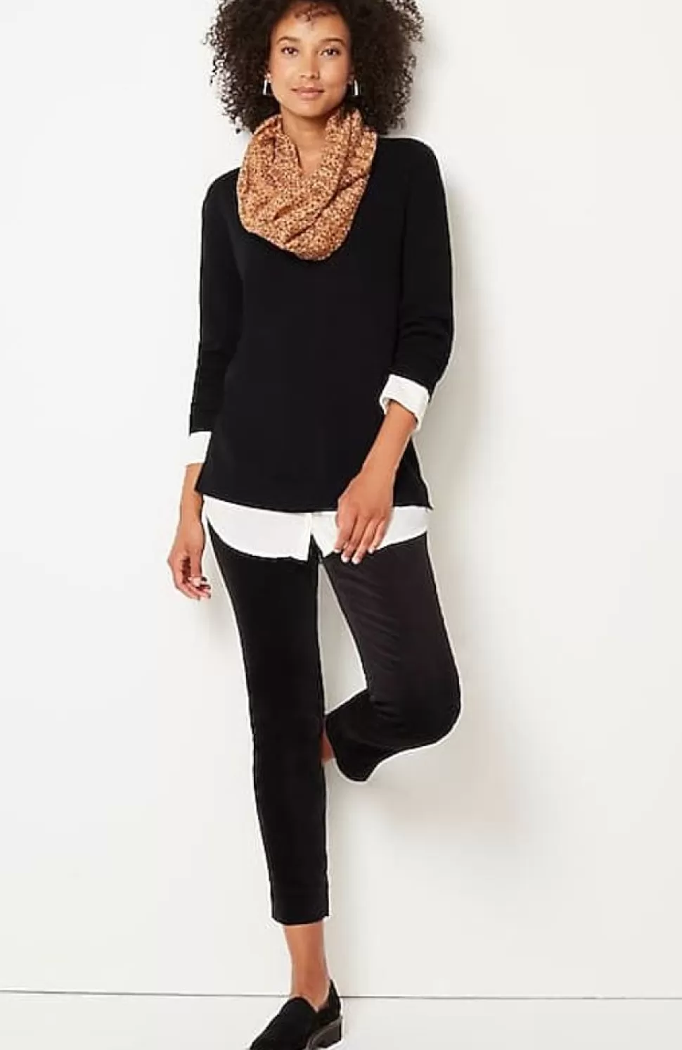 Mixed-Media Layered Sweater | Jjill | J.Jill Shop