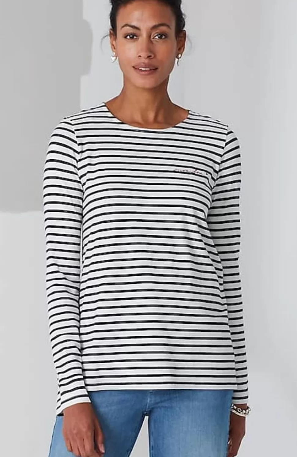 More Love Striped Tee | Jjill | J.Jill Outlet