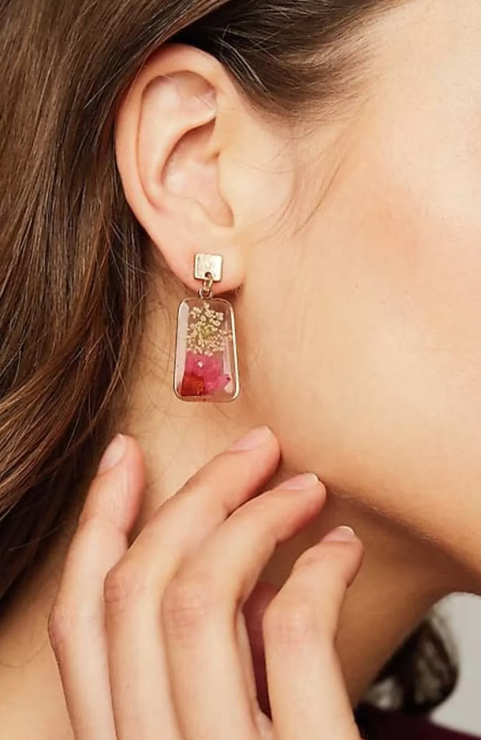 Nature'S Charm Pressed-Flower Earrings | Jjill | J.Jill Best Sale