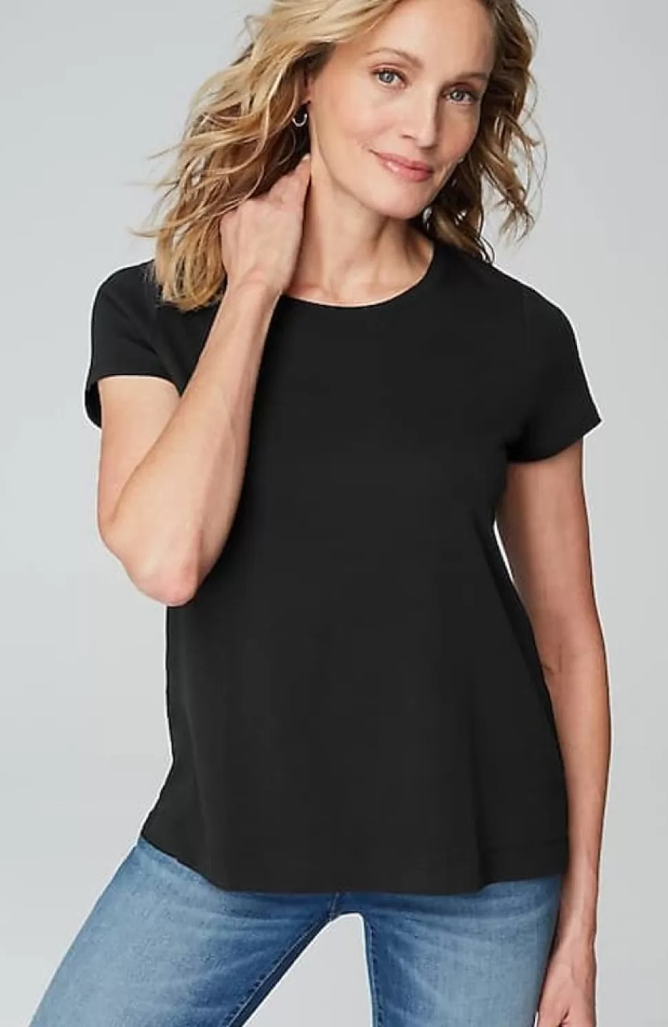 Pima Cotton Tee | Jjill | J.Jill Best Sale