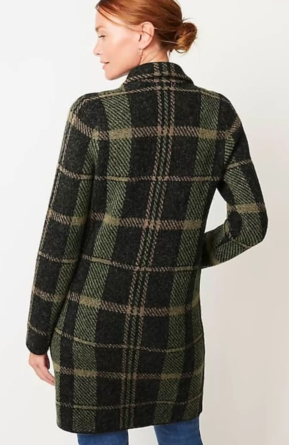 Plaid Notch-Collared Topper | Jjill | J.Jill Best Sale