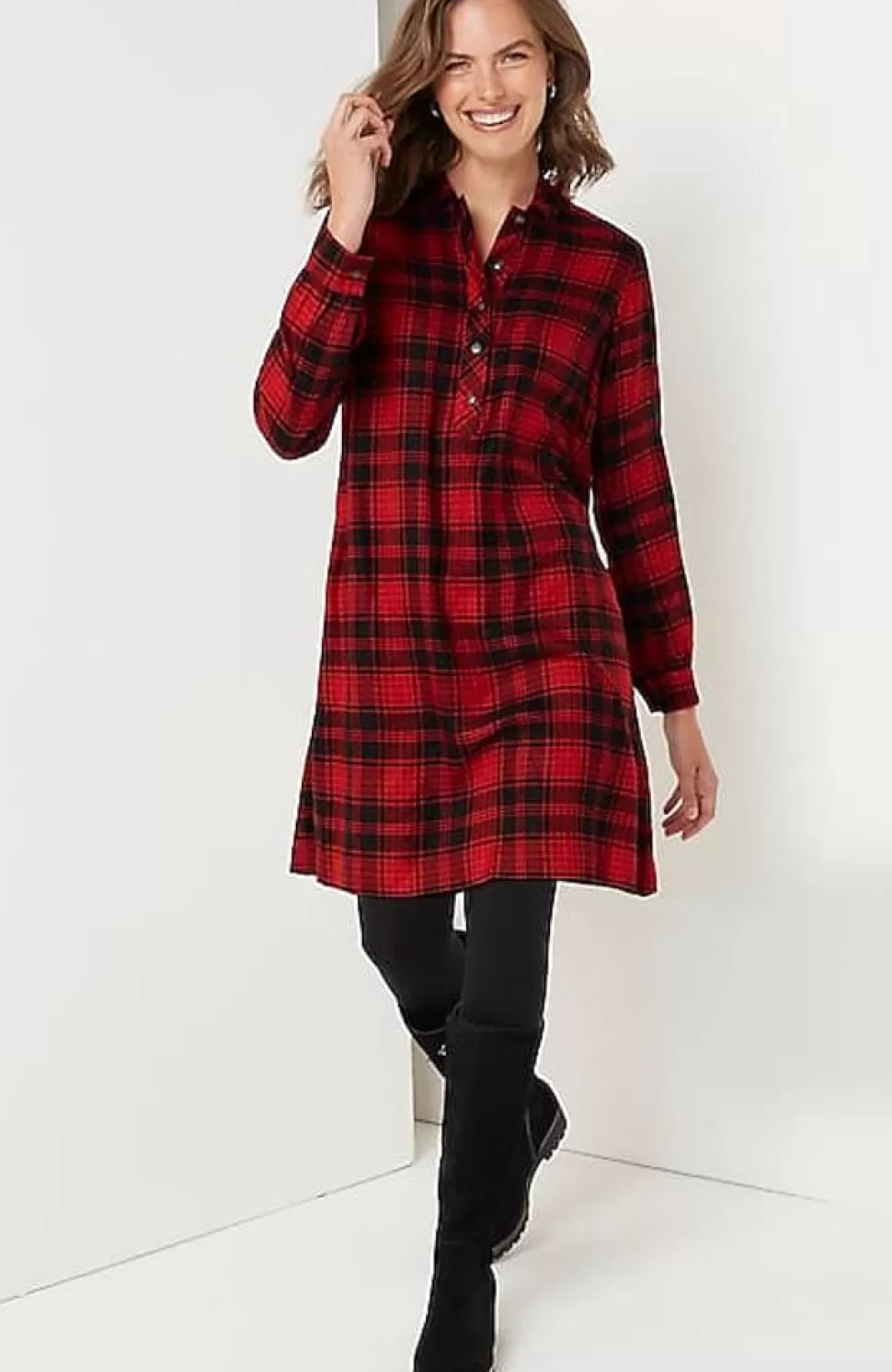 Plaid Shirtdress | Jjill | J.Jill Shop