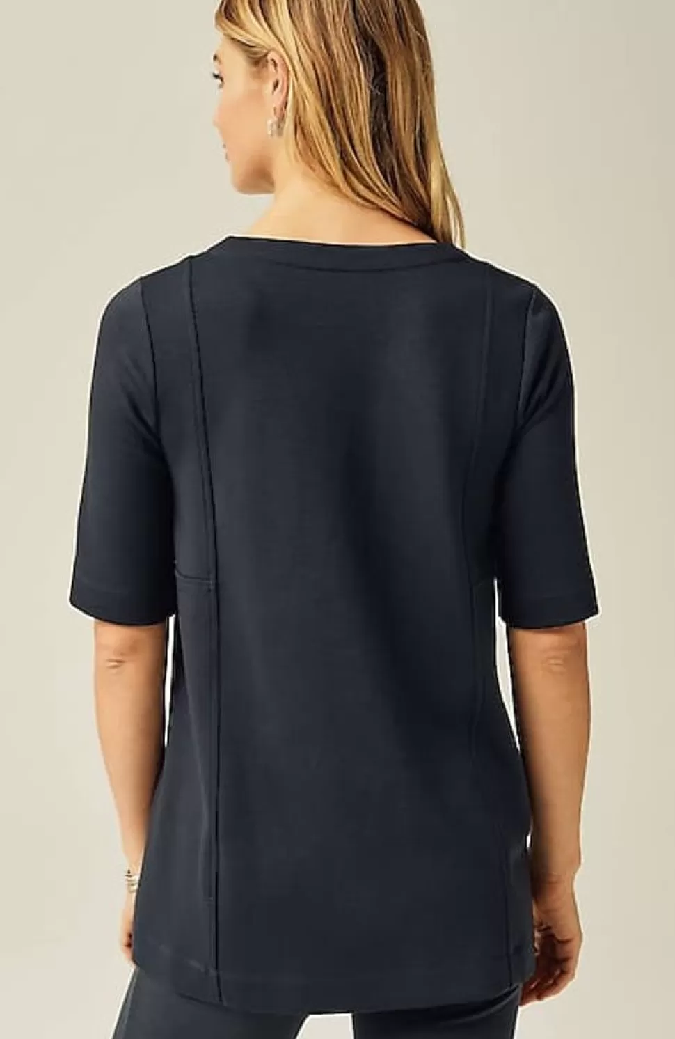 Pure Jill Double-Knit Seamed Tunic | Jjill | J.Jill Discount