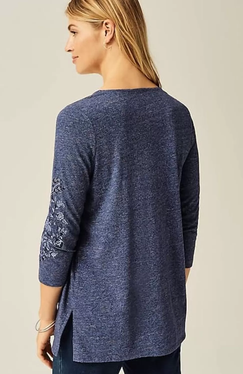 Pure Jill Embroidered Jersey Tunic | Jjill | J.Jill Cheap