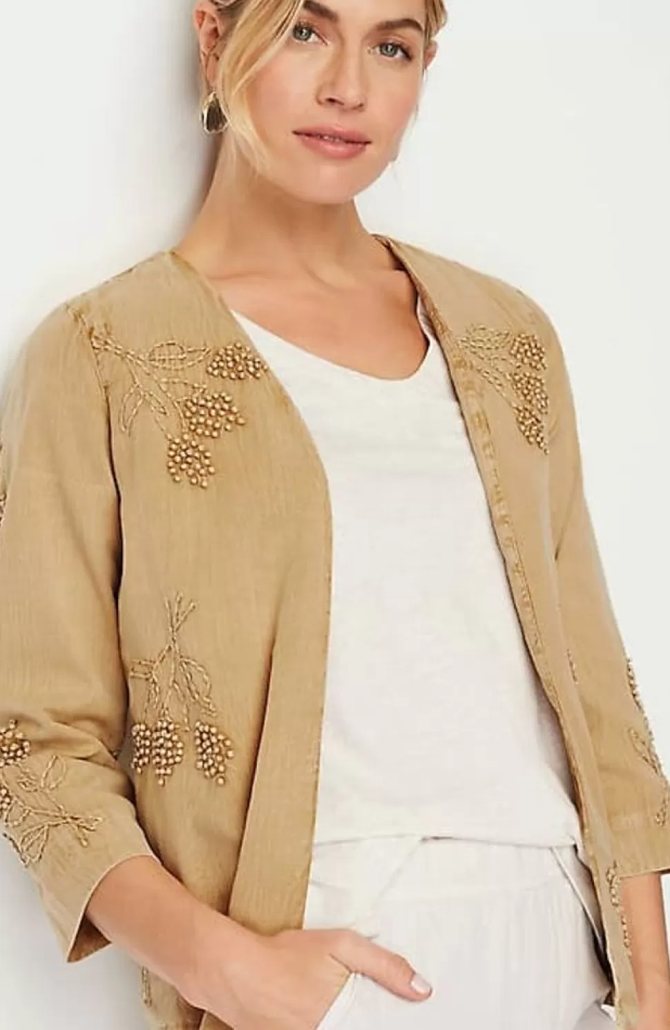 Pure Jill Hand-Embroidered Jacket | Jjill | J.Jill Clearance