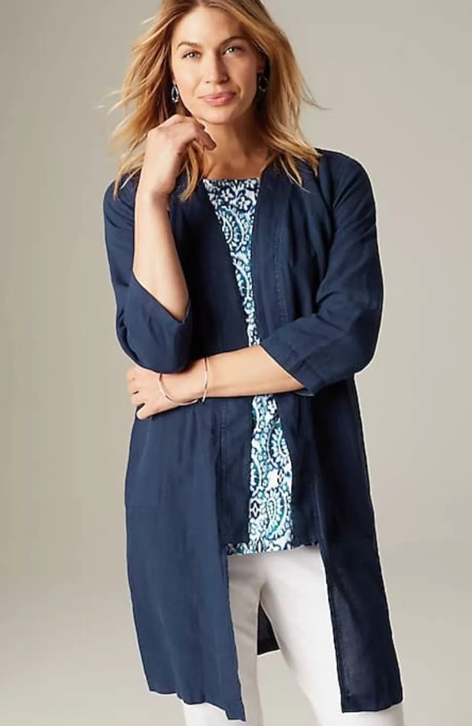 Pure Jill Linen Duster | Jjill | J.Jill Hot