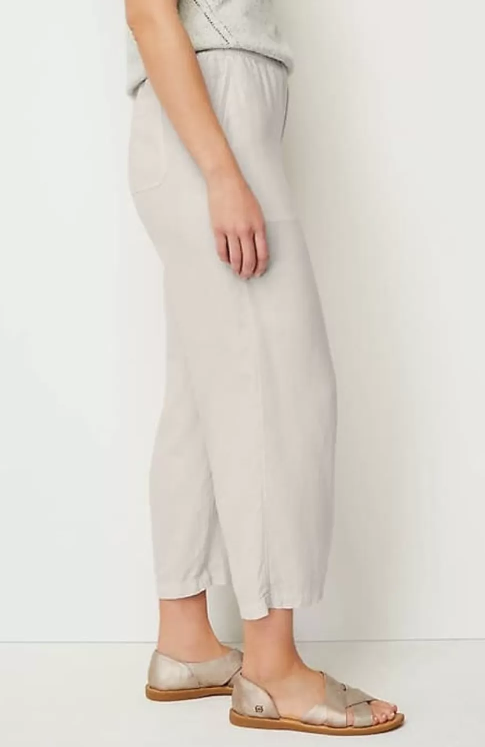 Pure Jill Linen-Blend Wide-Leg Crops | Jjill | J.Jill Online