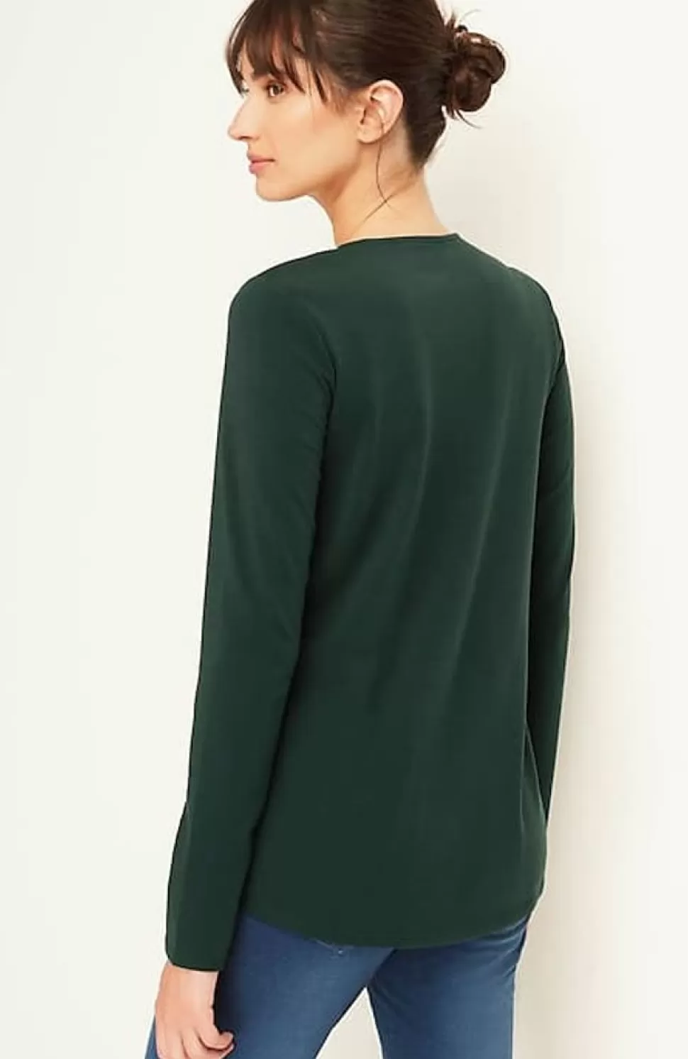 Pure Jill Long-Sleeve Shirttail Tee | Jjill | J.Jill Cheap