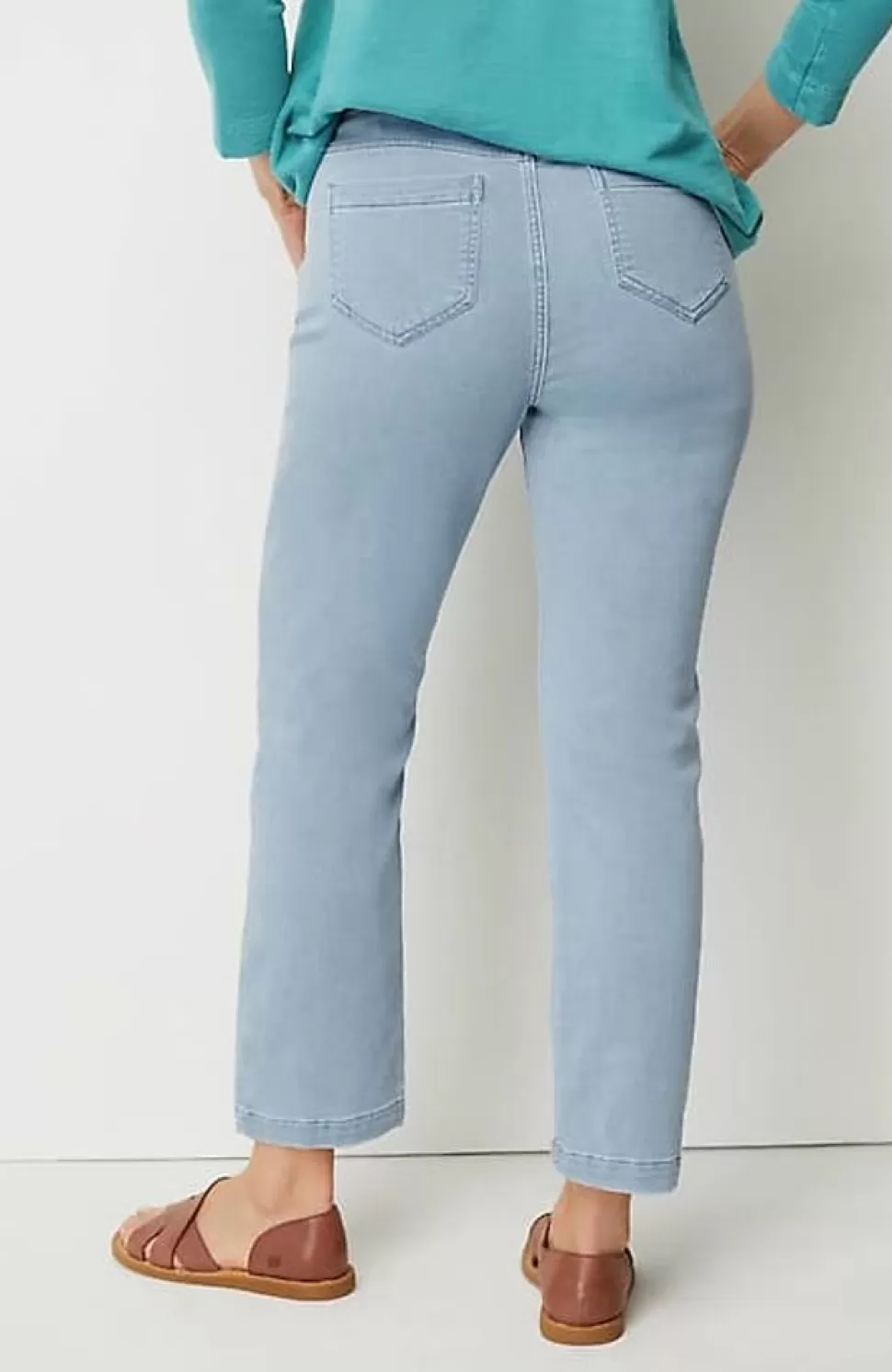 Pure Jill Soft Indigo Slim-Leg Jeans | Jjill | J.Jill Store