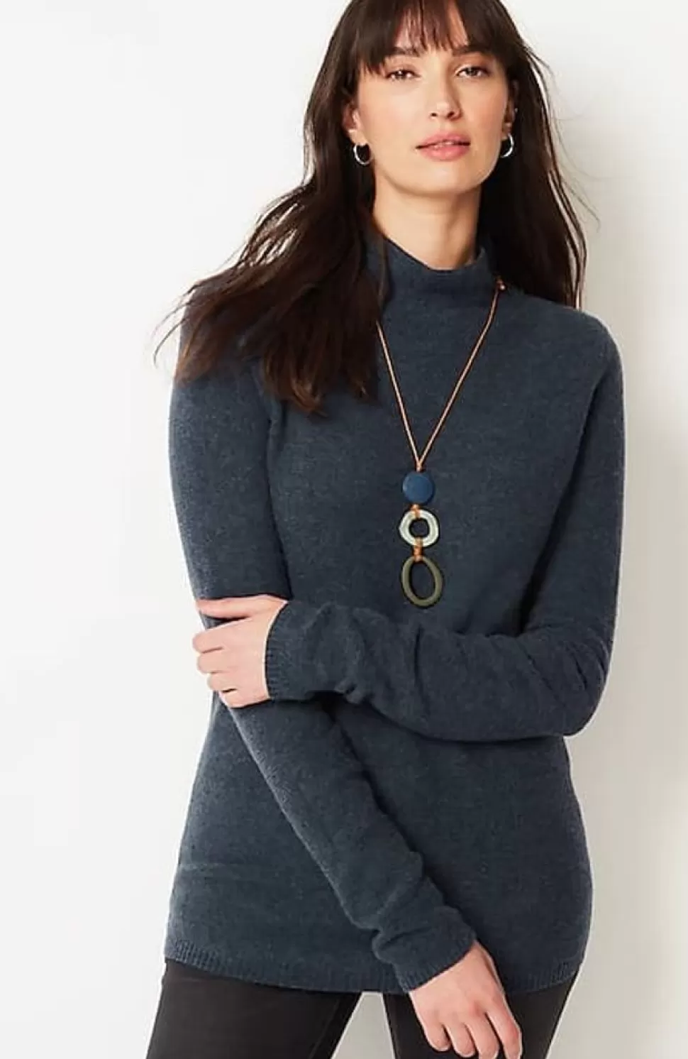 Pure Jill Textured Funnel-Neck Sweater | Jjill | J.Jill Cheap