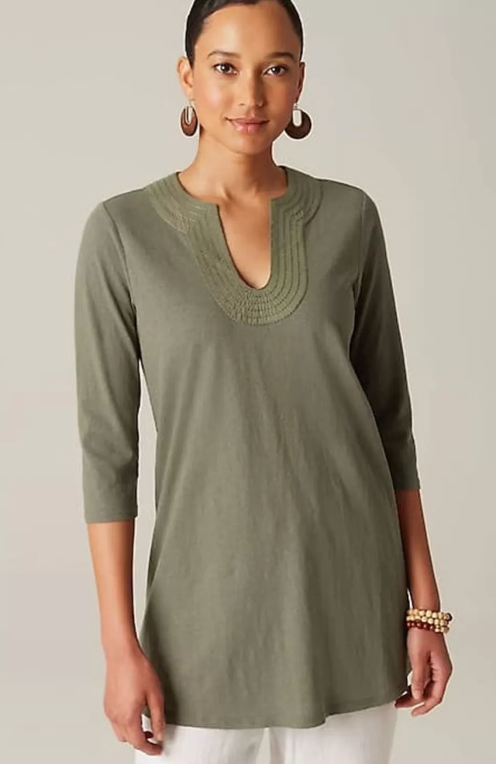 Pure Jill Trapunto Tunic | Jjill | J.Jill Flash Sale