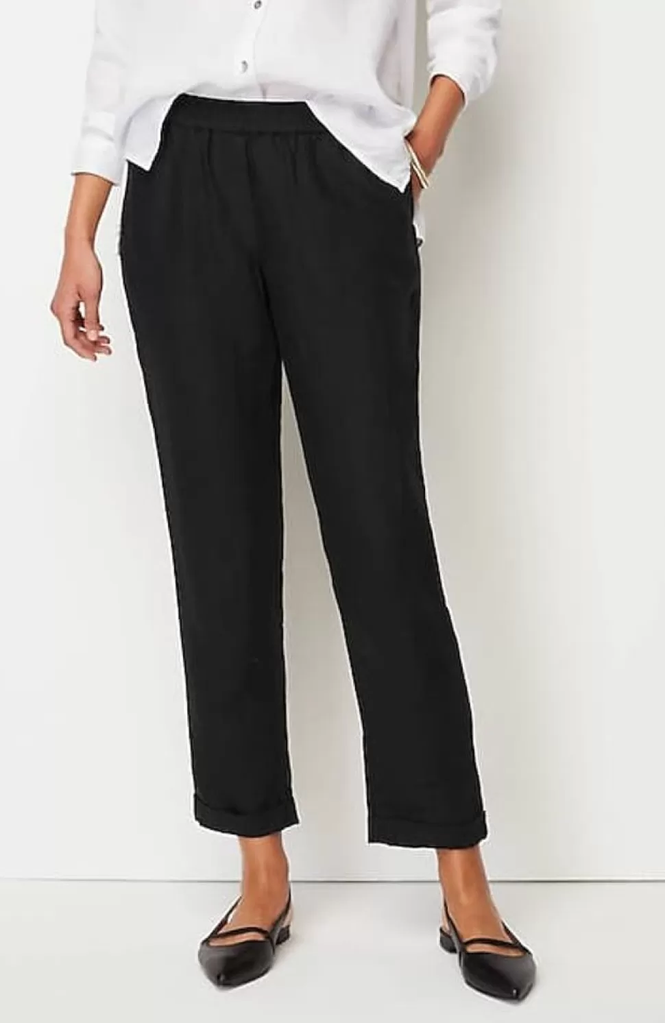 Relaxed Linen Straight-Leg Pants | Jjill | J.Jill Online