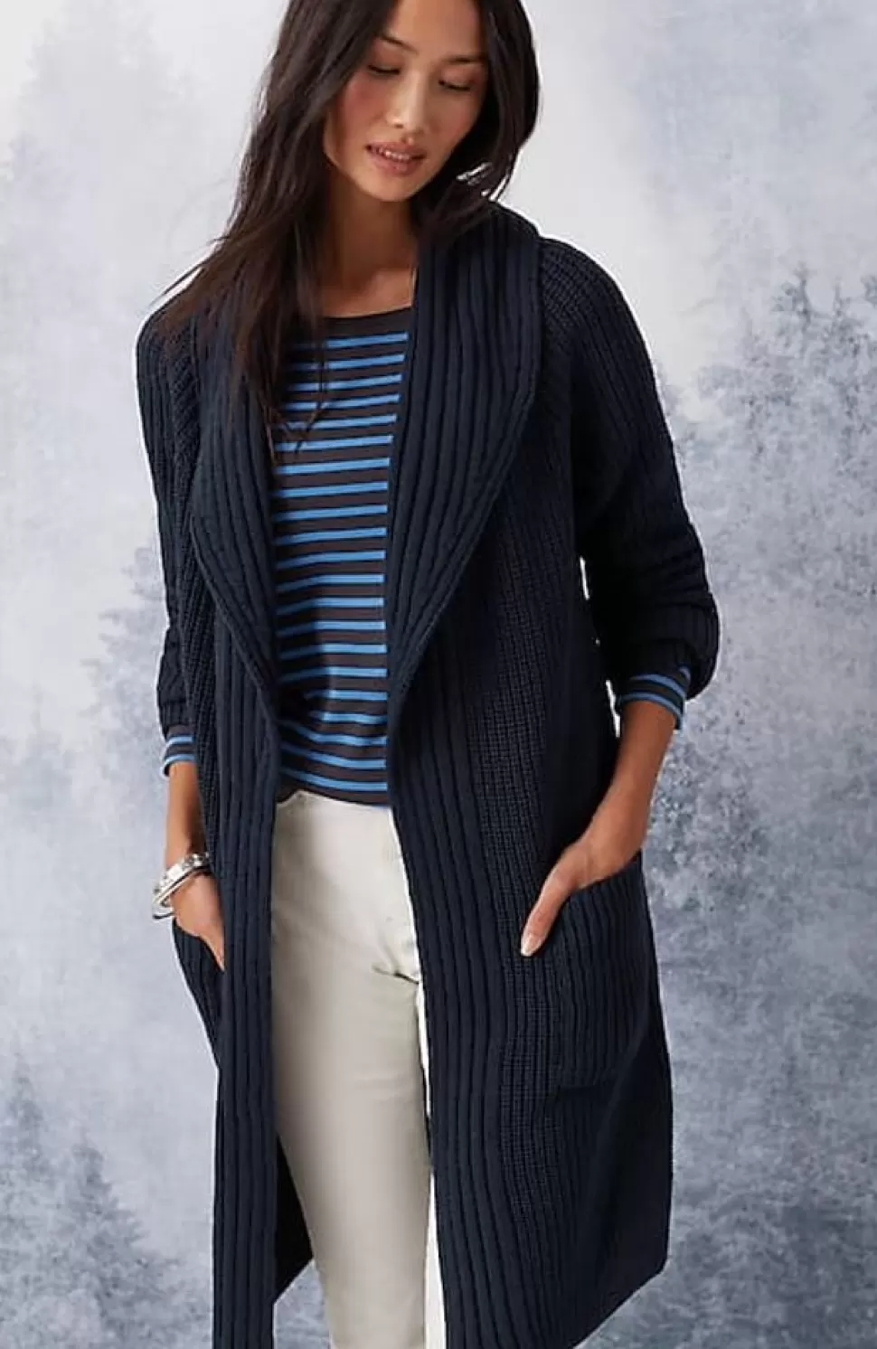 Rib-Textured Open-Front Cardi | Jjill | J.Jill Cheap