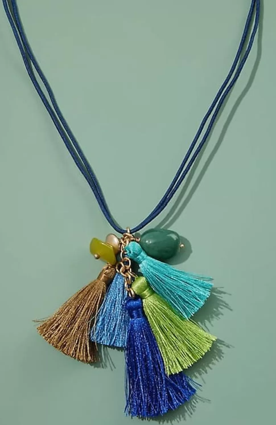 Seaside Oasis Tassel Cluster Necklace | Jjill | J.Jill Hot