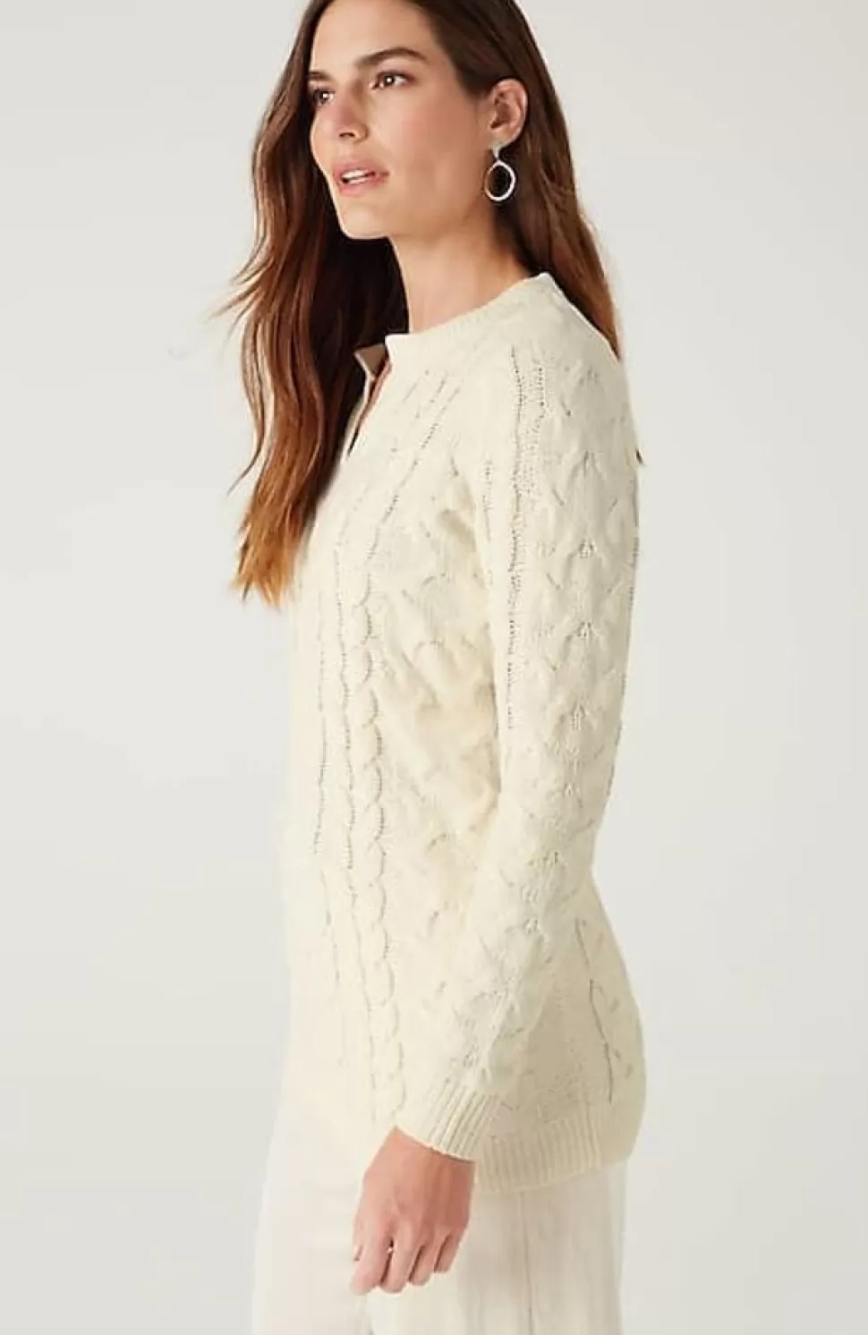 Split-Neck Chenille Tunic | Jjill | J.Jill Outlet