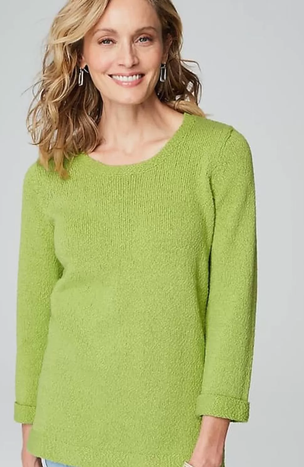 Textured 3/4-Sleeve Pullover Sweater | Jjill | J.Jill Cheap