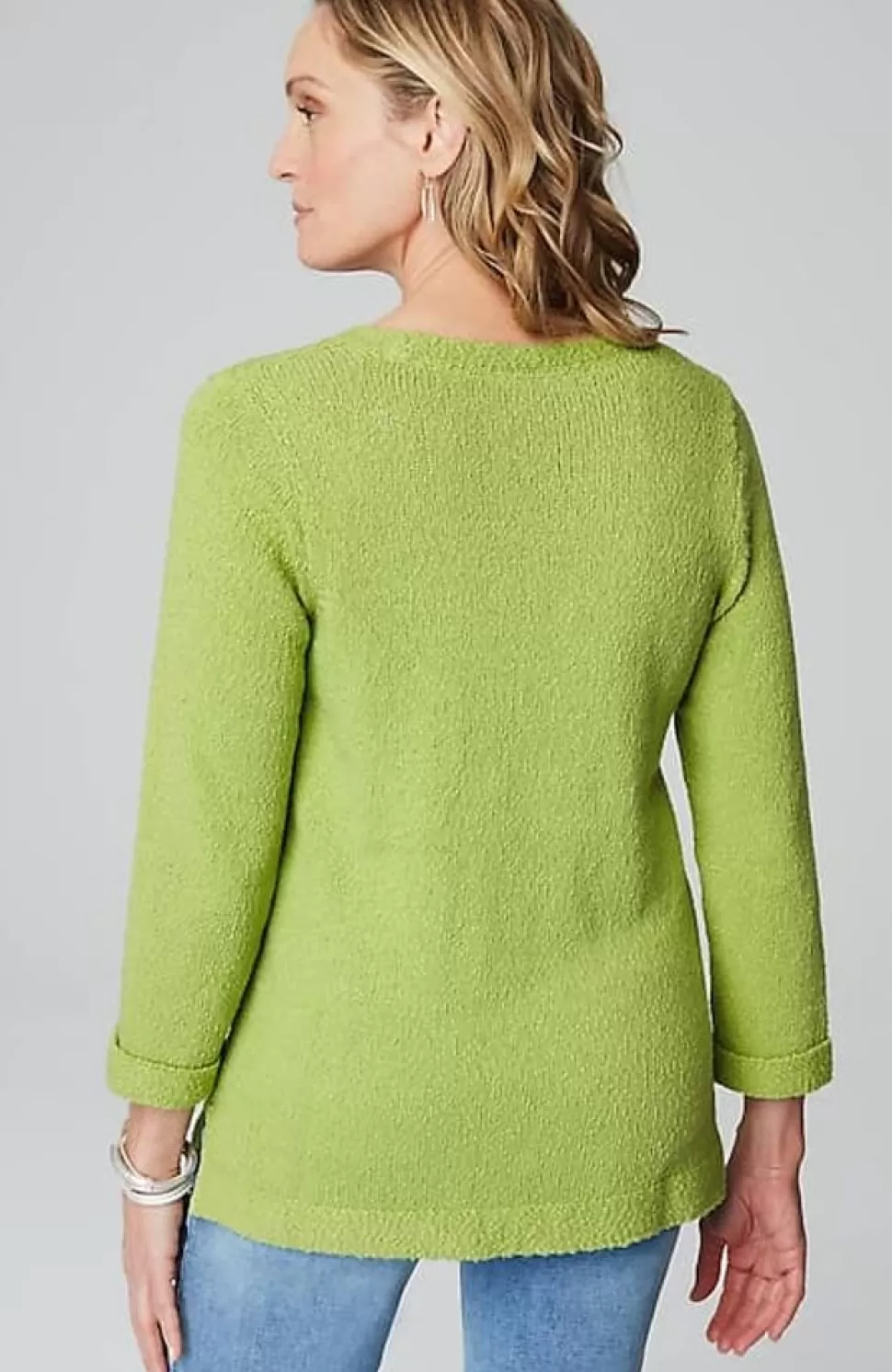 Textured 3/4-Sleeve Pullover Sweater | Jjill | J.Jill Cheap