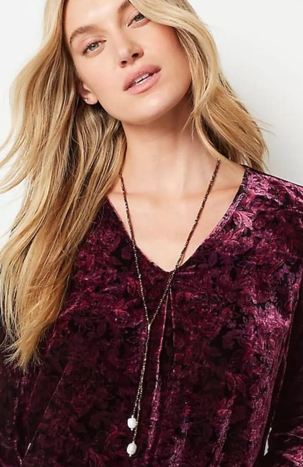 Velvet Paisley-Printed Top | Jjill | J.Jill Cheap