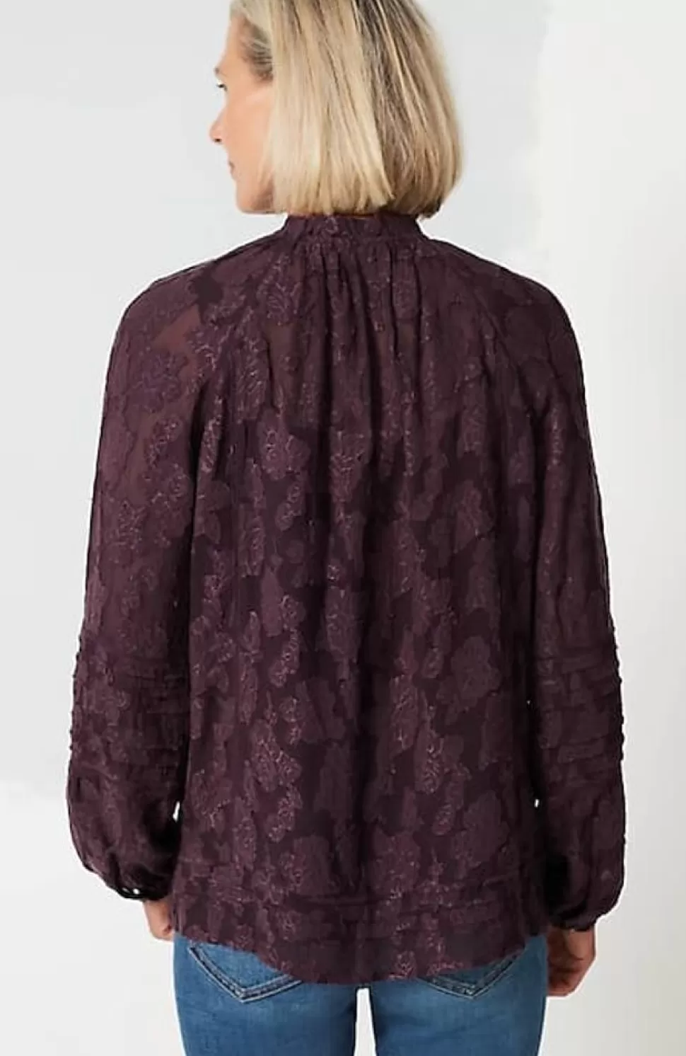 Ventana Jacquard Popover | Jjill | J.Jill Flash Sale