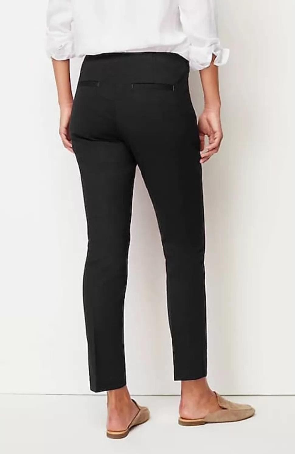 Versatile Cotton-Stretch Slim-Leg Pants | Jjill | J.Jill Shop