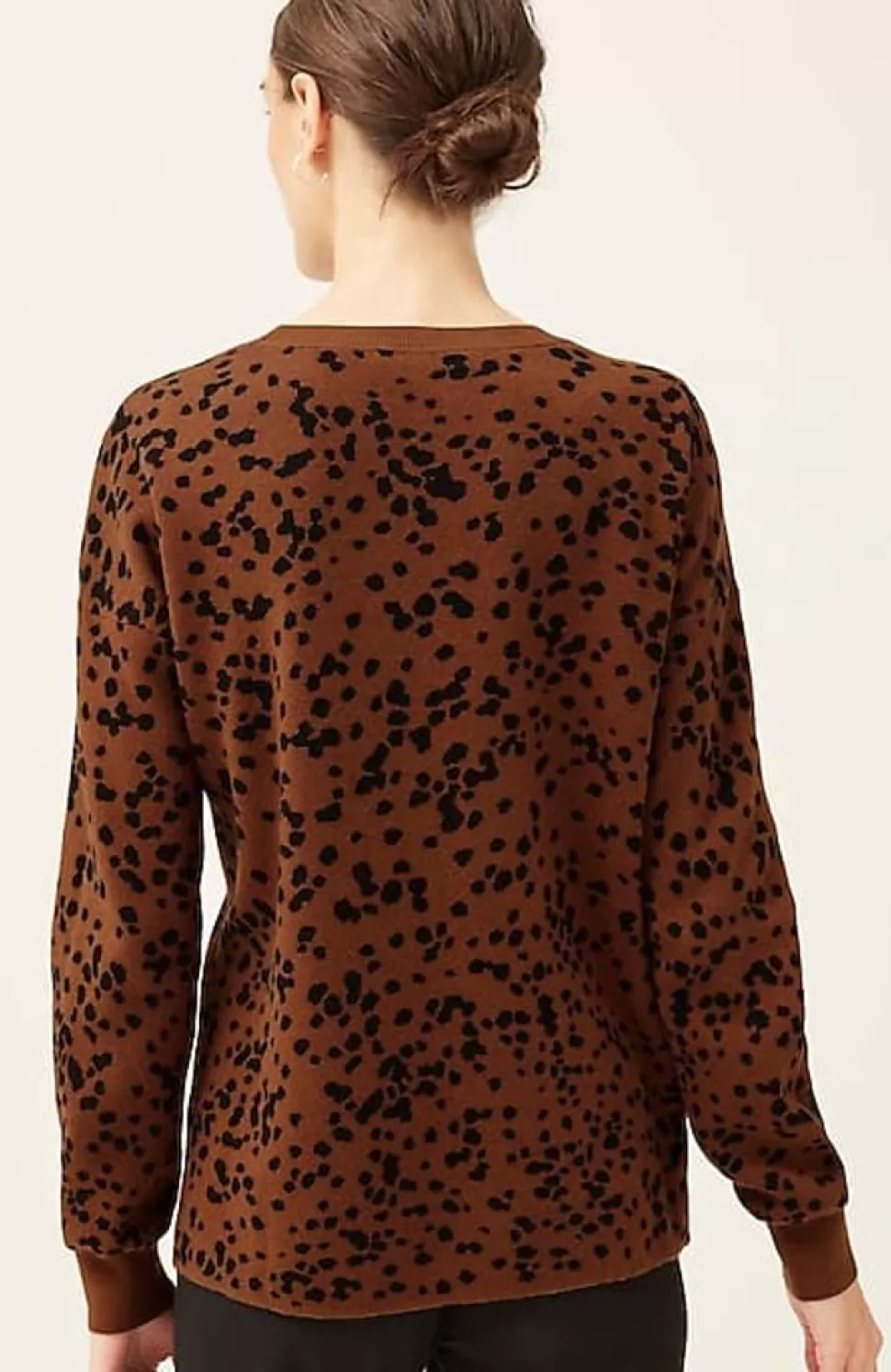 Wearever Abstract-Leopard Sweater | Jjill | J.Jill Cheap