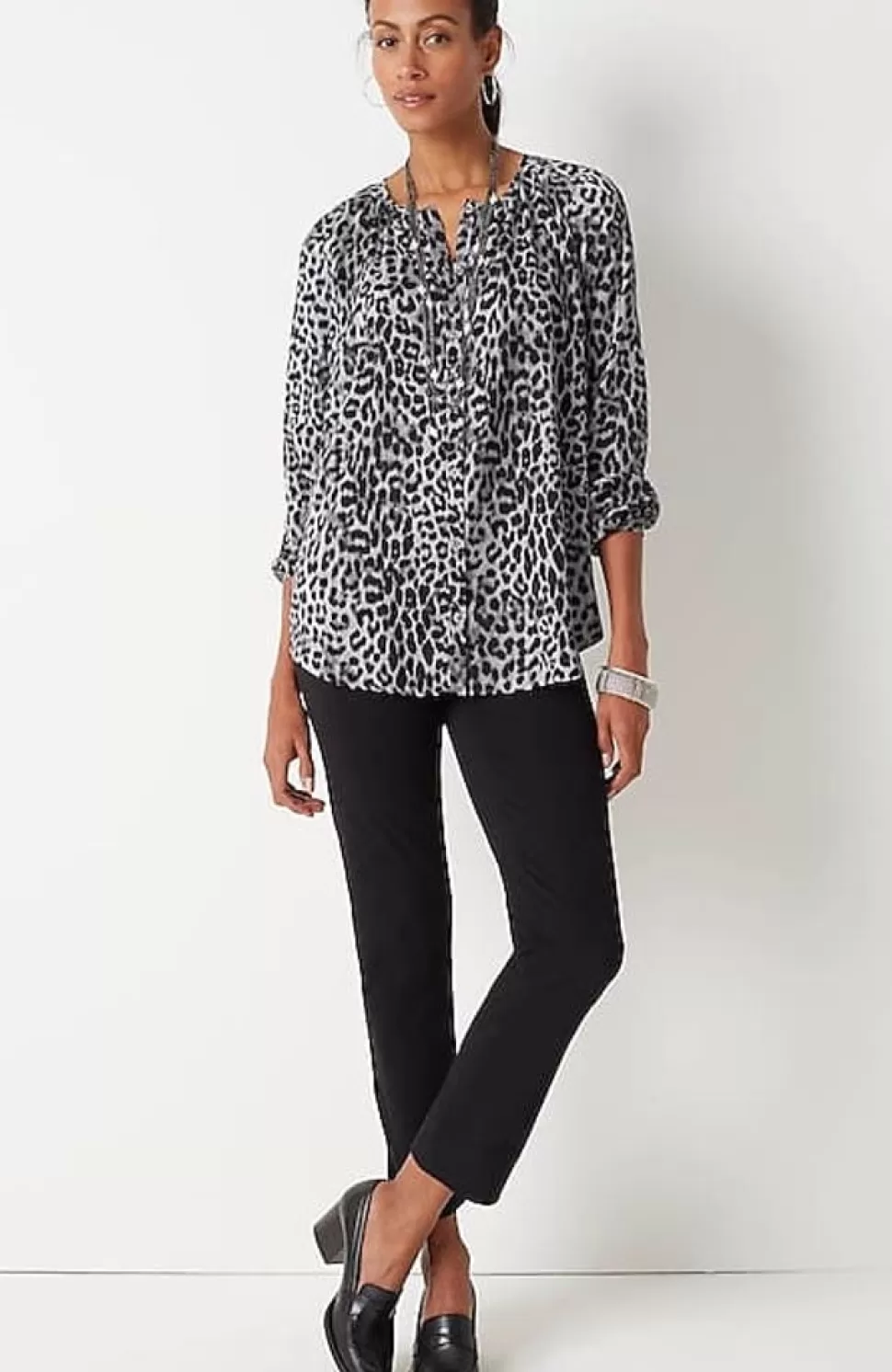 Wearever Button-Front Blouse | Jjill | J.Jill Online