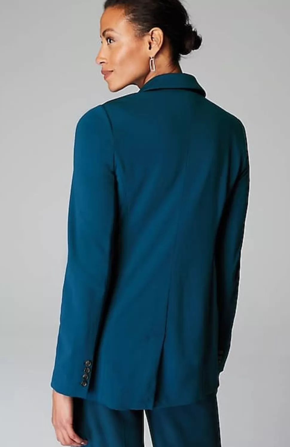 Wearever Double-Face Jersey Notch-Collared Blazer | Jjill | J.Jill Flash Sale