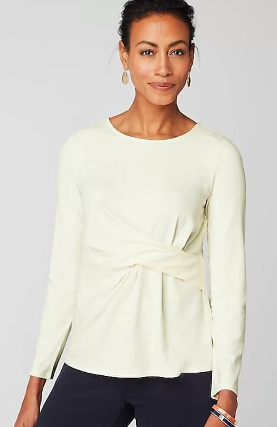 Wearever Draped Top | Jjill | J.Jill Store