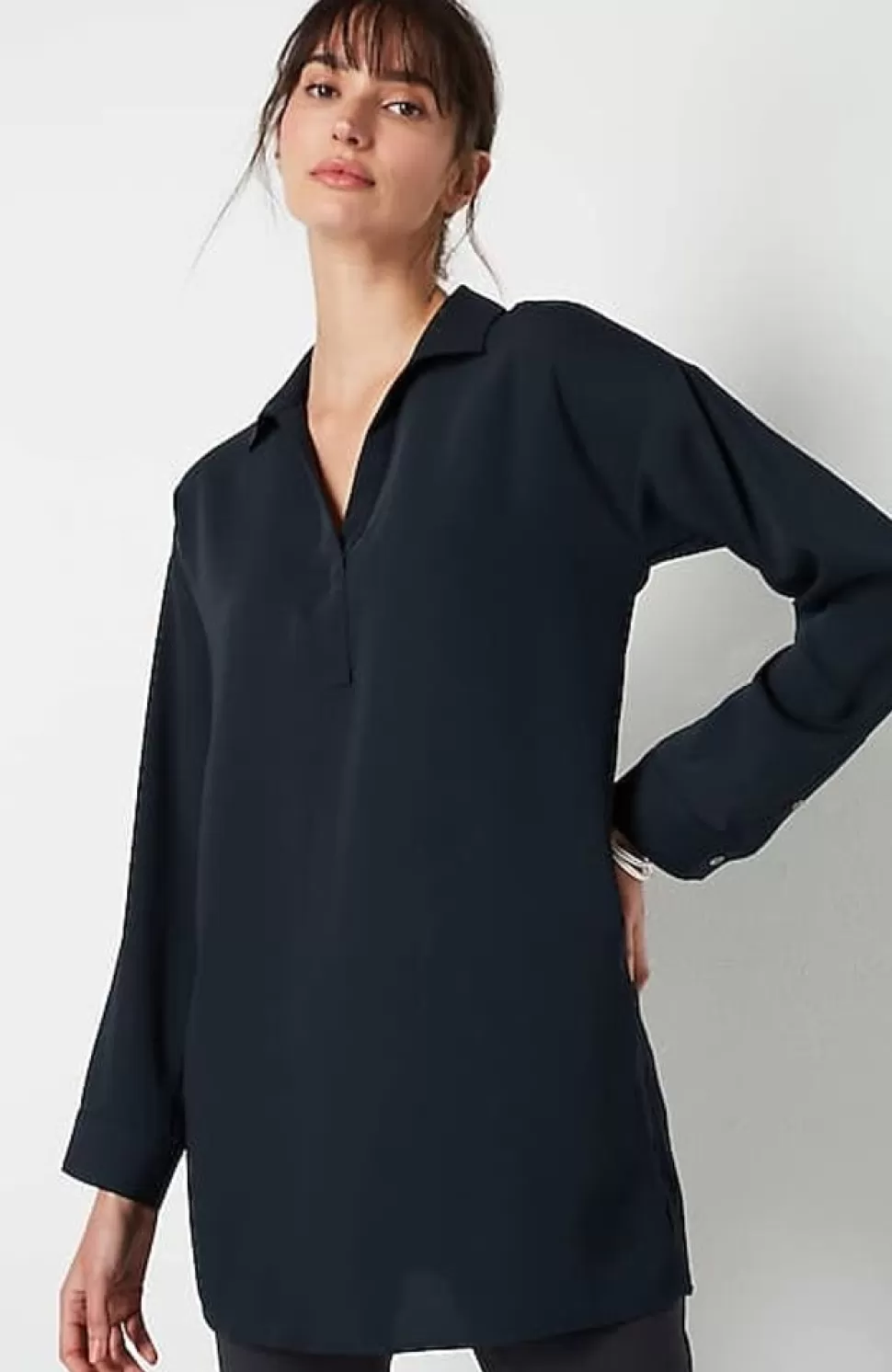 Wearever Easy-Care Essential Tunic | Jjill | J.Jill Hot