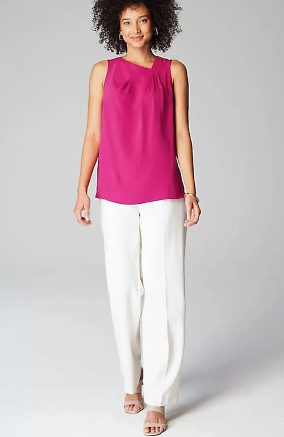 Wearever Easy-Care Pleated Top | Jjill | J.Jill New