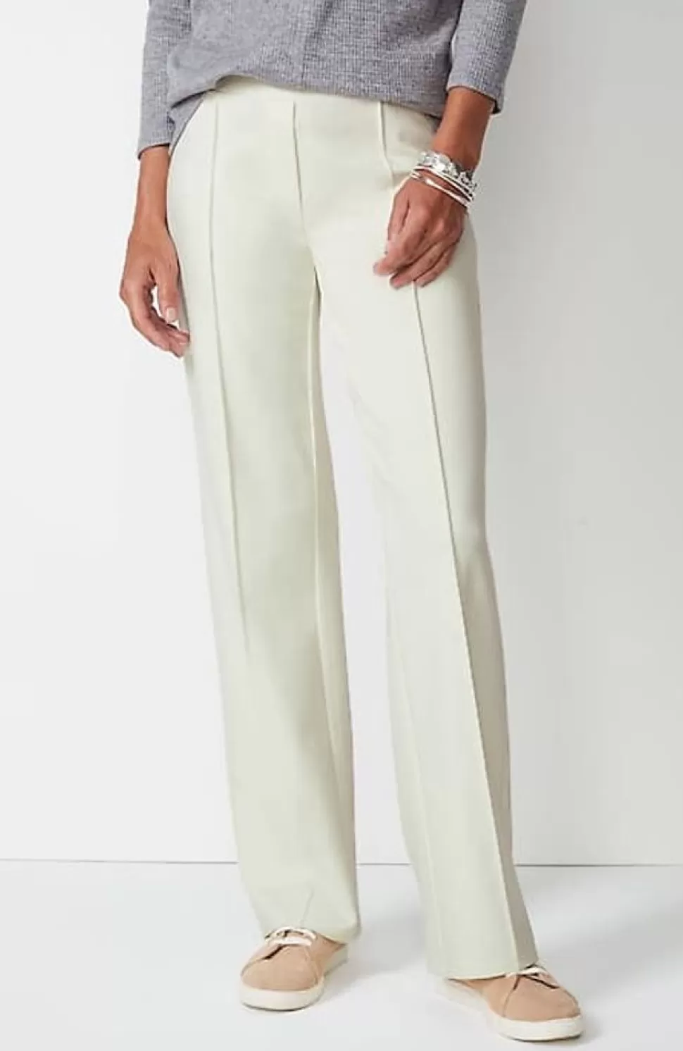 Wearever Straight-Leg Trousers | Jjill | J.Jill Outlet