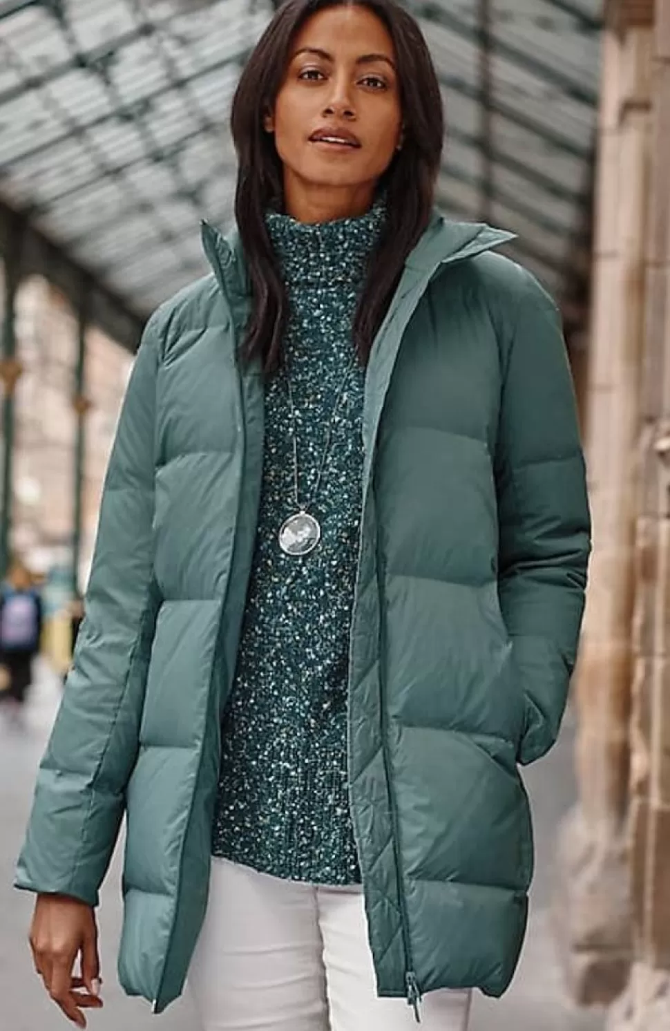 Zip-Front Down Puffer Coat | Jjill | J.Jill Discount